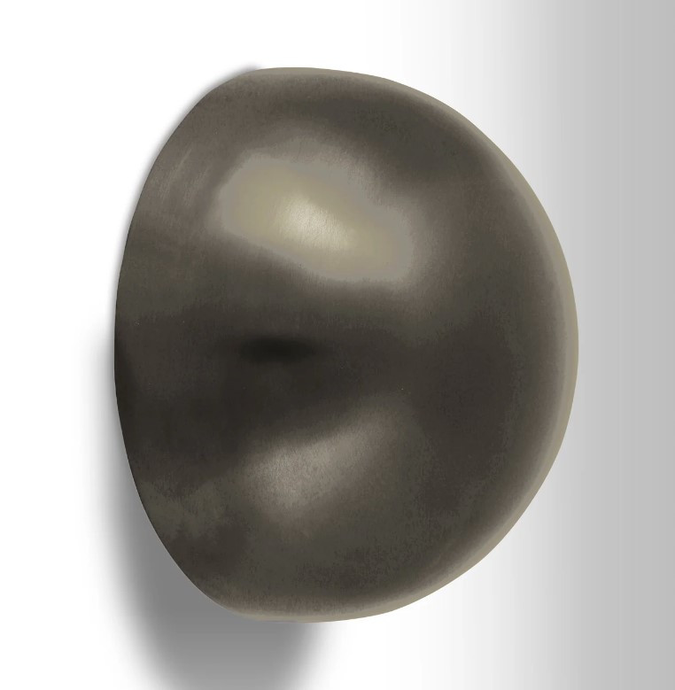 6" half sphere mica matte