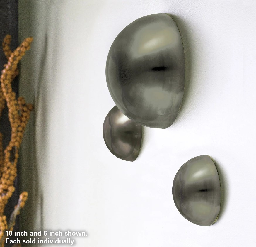 Half Ball 6" Mica Matte