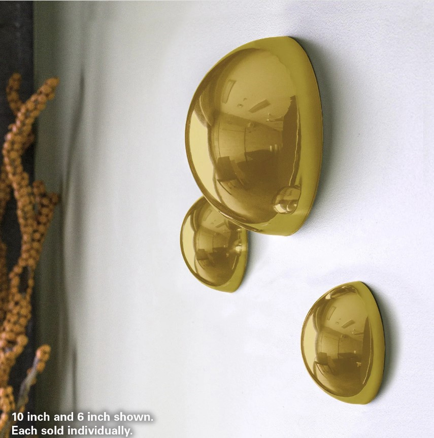 Half Ball 10" Gold Gloss