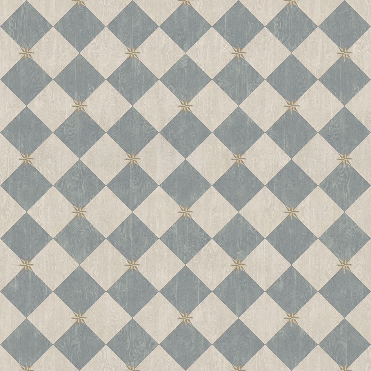 Williamsburg Compass Diamond Garden Fountain - vinyl floor cloth size 84x84