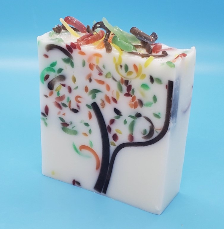 into the woods handcrafted soap bar