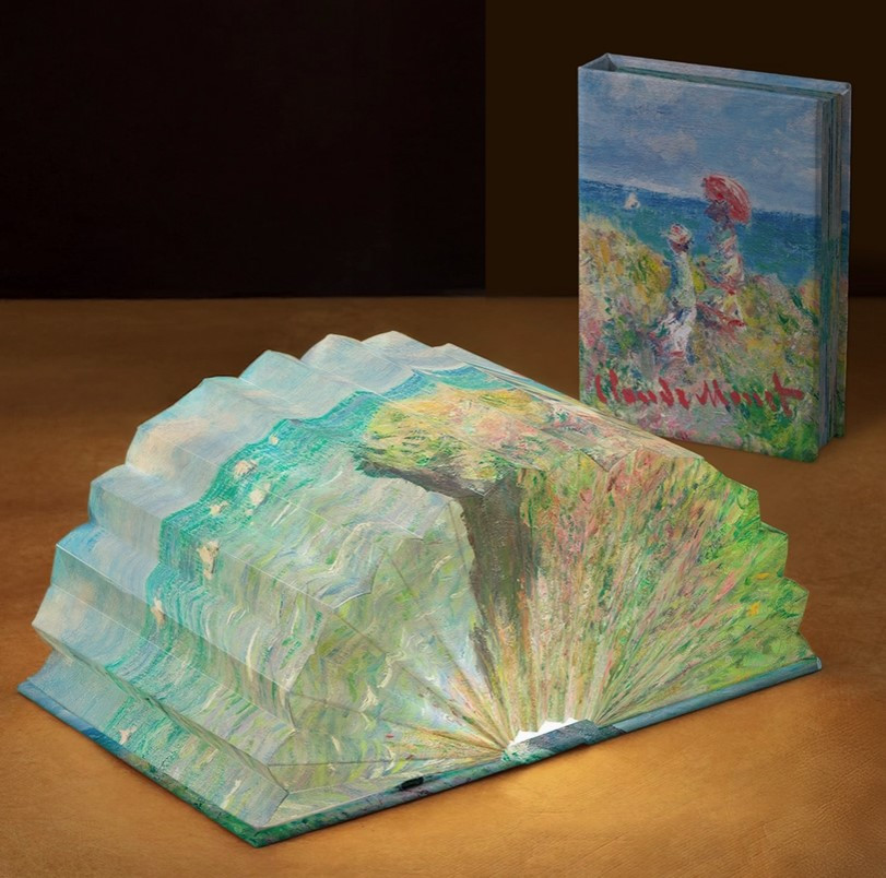 Modgy Light Book - Claude Monet Cliff Walk At Pourville