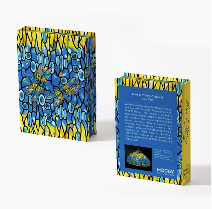 Modgy Light Book - Louis C. Tiffany Dragonfly