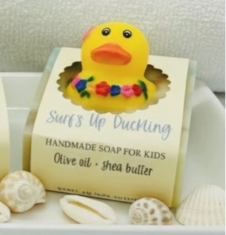 saratoga soap company rubber duckie luau