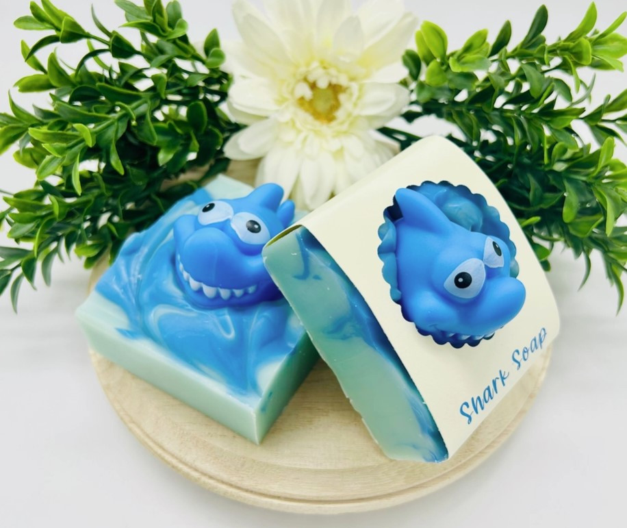 saratoga soap company shark kids soap