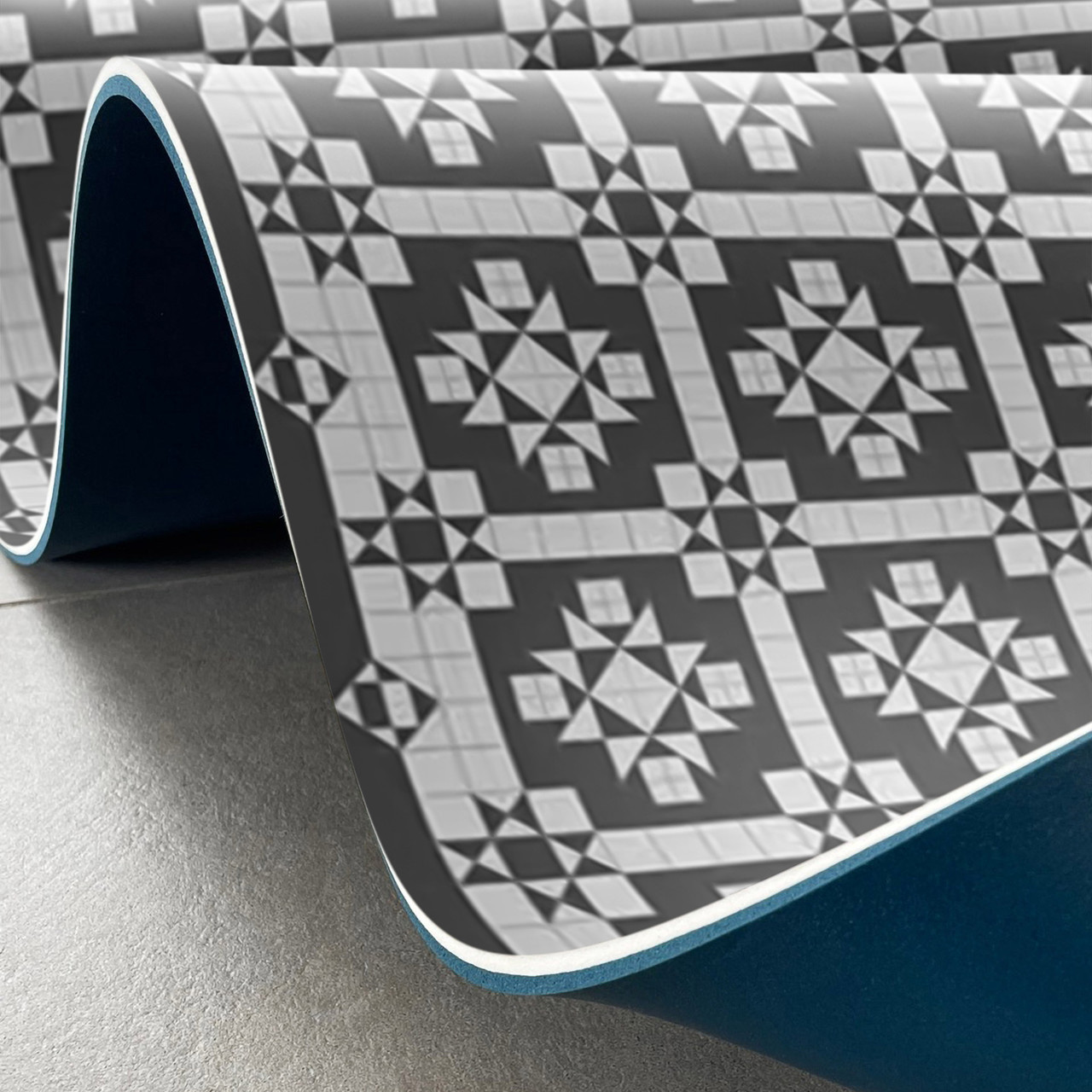 Geo_N comfort cushion vinyl floor mat 