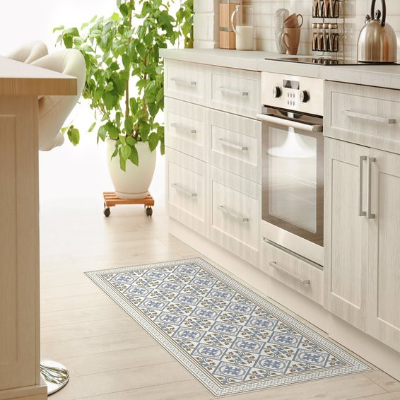 Rumi comfort cushion vinyl floor mat 