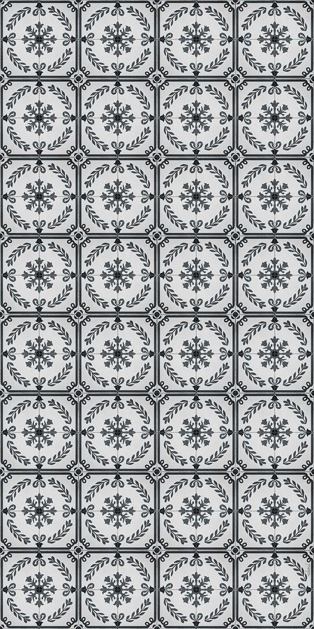 adama zeus_g black vinyl floor rug mat