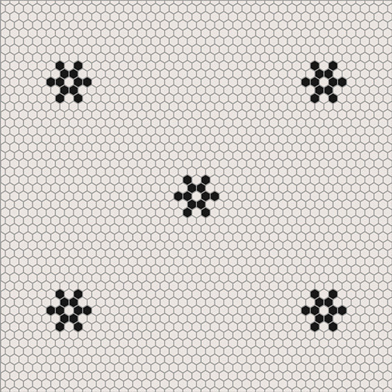 Tuxedo_B vinyl floor rug 