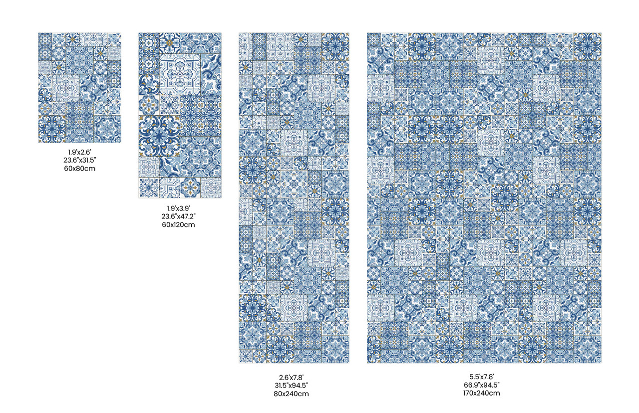 Sevilla_A vinyl floor mat rug
