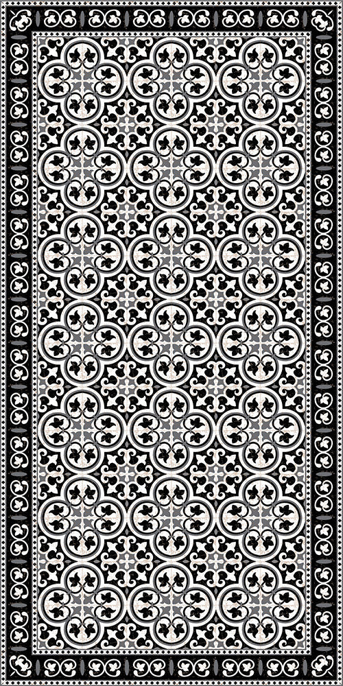 adama pinta_b black vinyl floor mat 