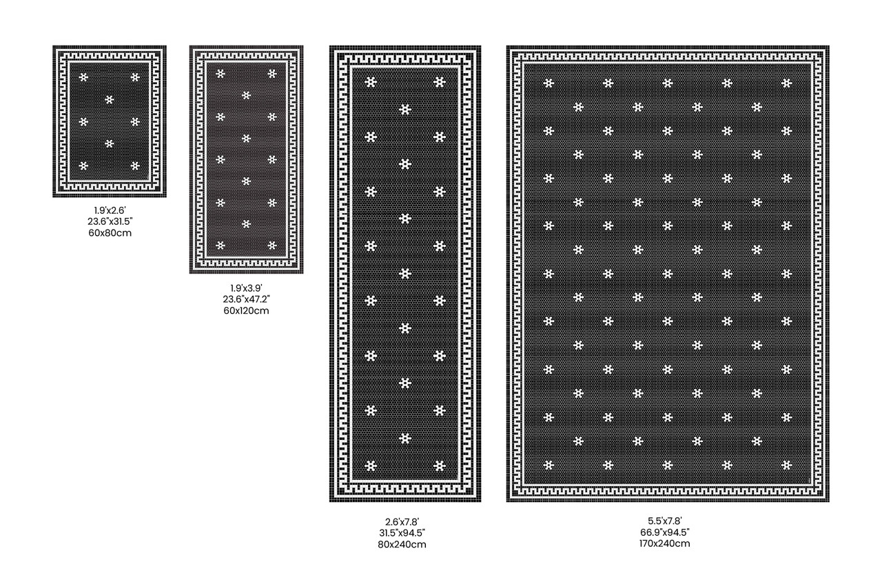 New York_B vinyl floor mat rug