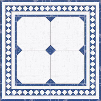 Lion_A vinyl floor mat rug