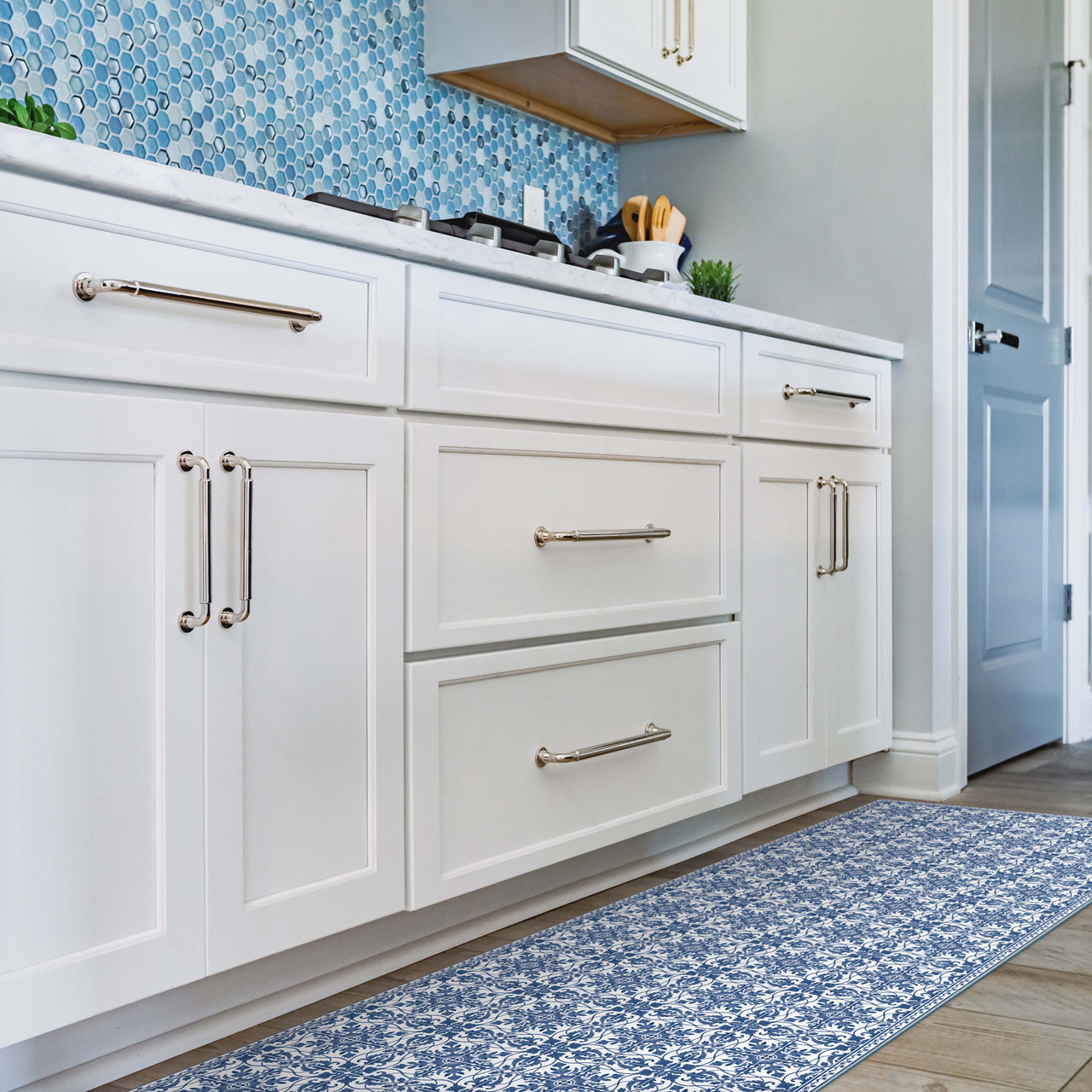 April_A vinyl floor mat rug