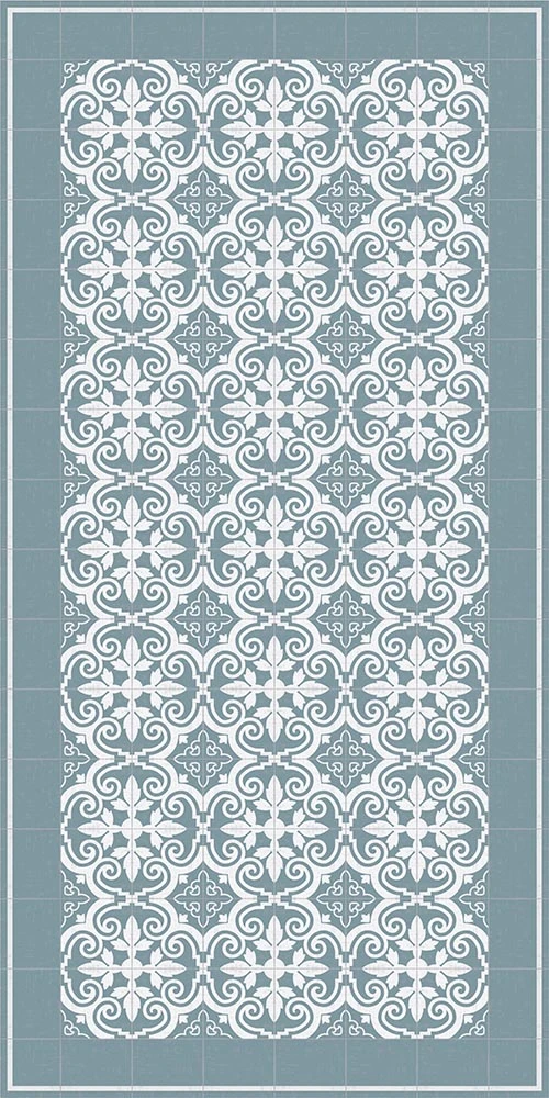 adama wind_g vinyl floor mat rug blue 