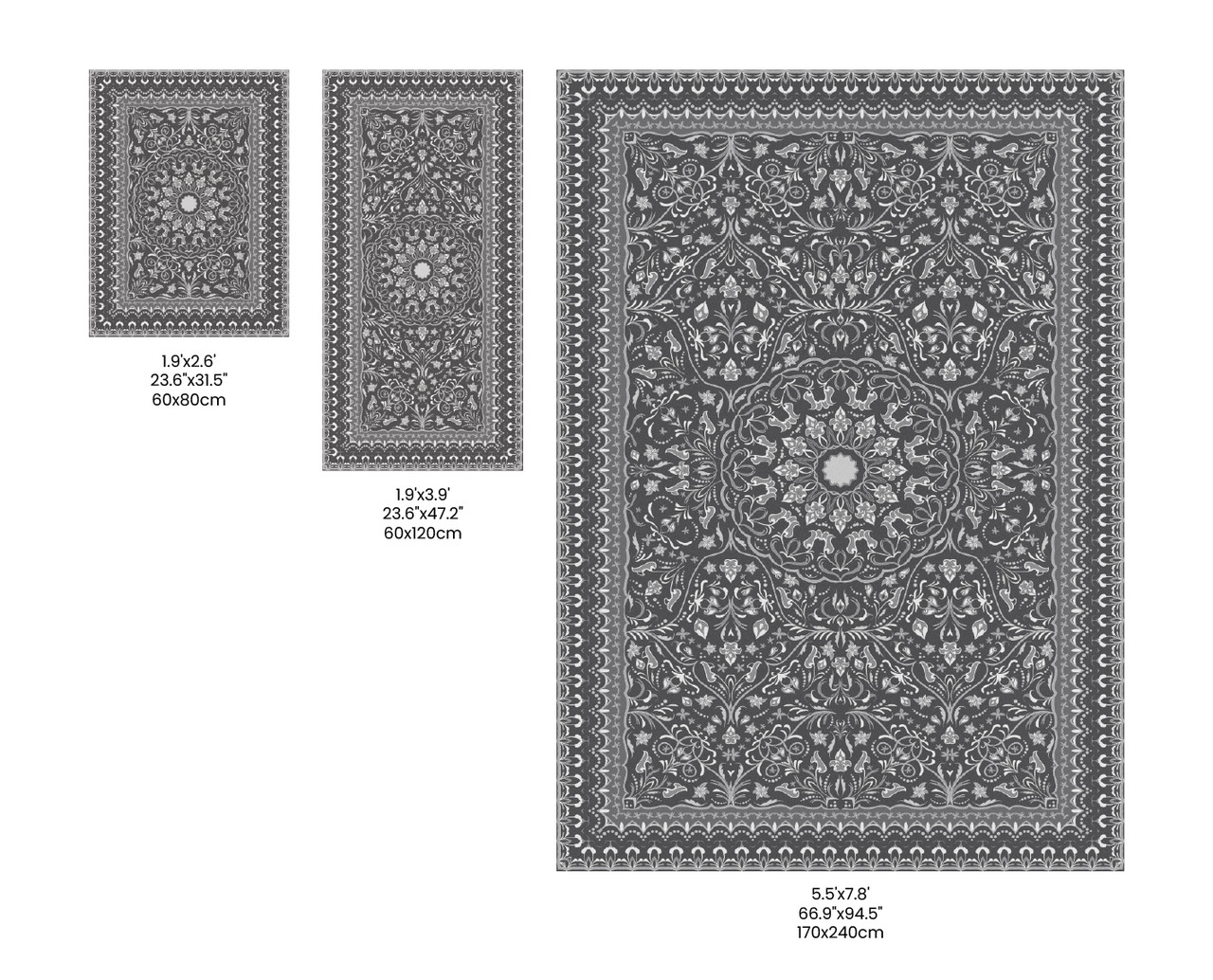 Pers_G  vinyl floor mat rug