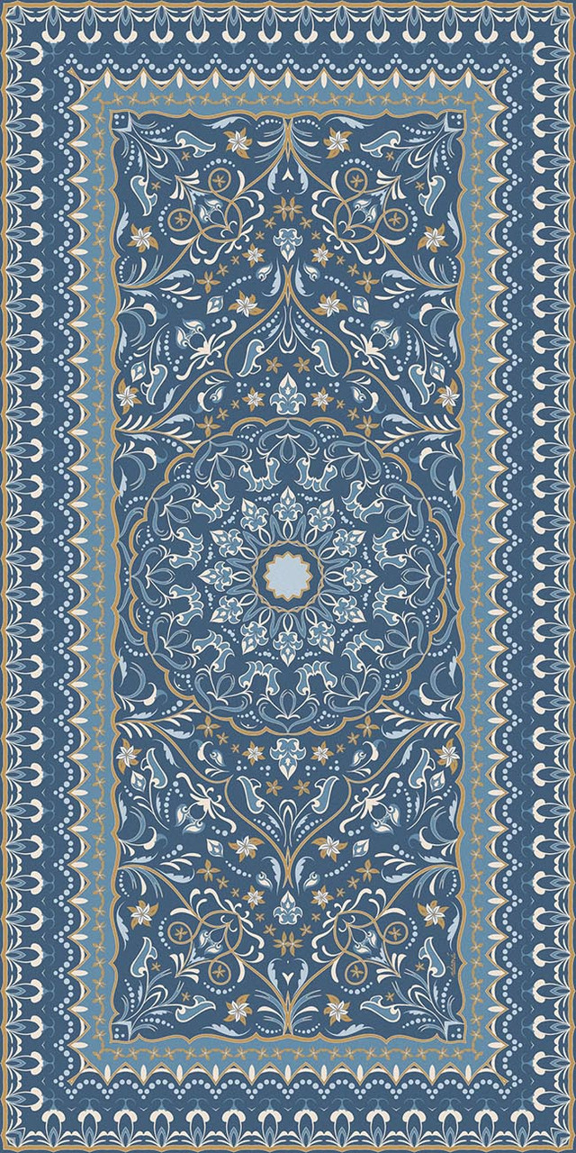 adama pers_A vinyl floor mat rug