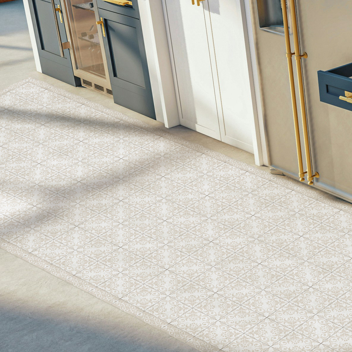 Majestic_O vinyl floor mat rug