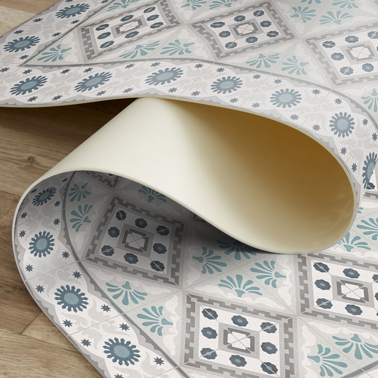 Fontana_A vinyl floor mat rug