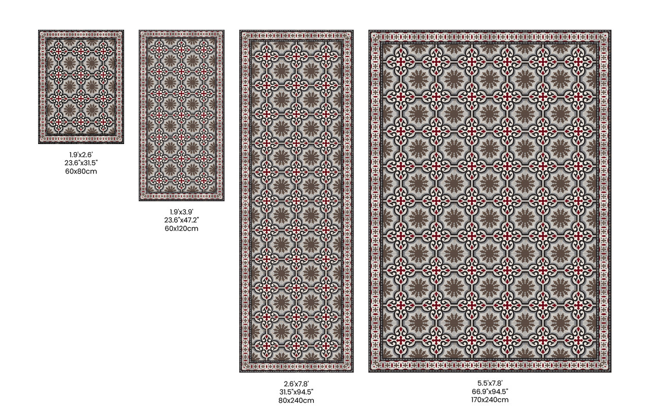 Dream_BR vinyl floor mat rug