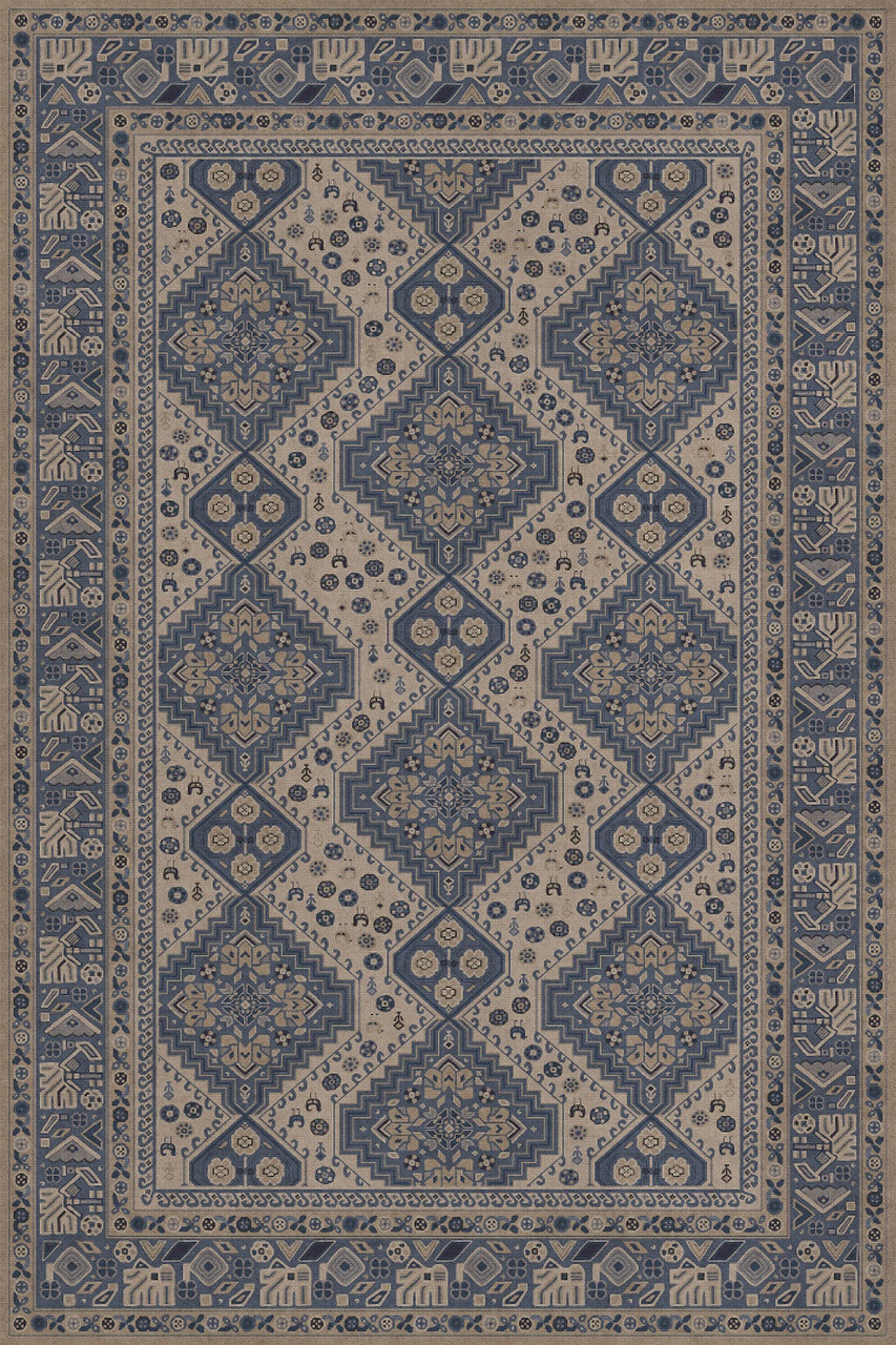 Biltmore Grand Estate Marvel of Elegance vinyl floor cloth sizes 52x76, 72x108