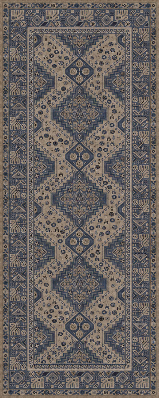 Biltmore Grand Estate Marvel of Elegance vinyl floor cloth sizes 30x75, 36x90