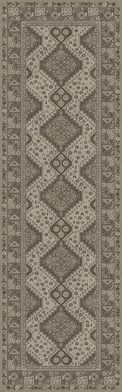 Biltmore Grand Estate Splendid Sculptor - vinyl floor cloth sizes 24x77, 36x115