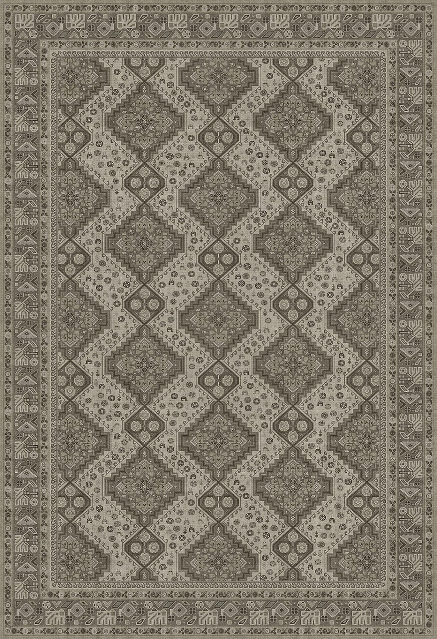 Biltmore Grand Estate Splendid Sculptor - vinyl floor cloth sizes 96x120, 120x175