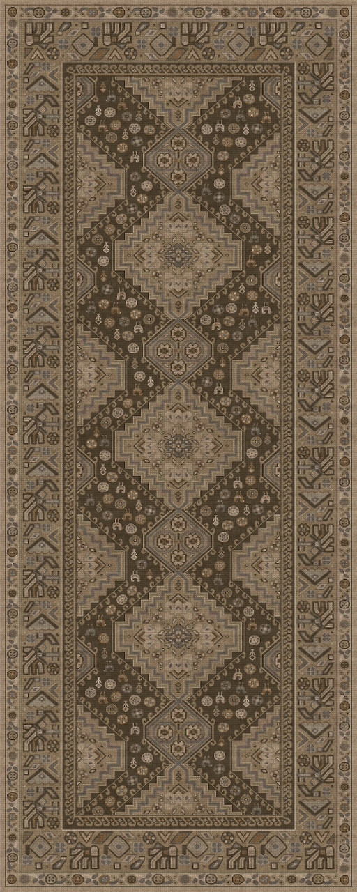 Biltmore Grand Estate The Chariot - vinyl floor cloth sizes 30x75, 36x90