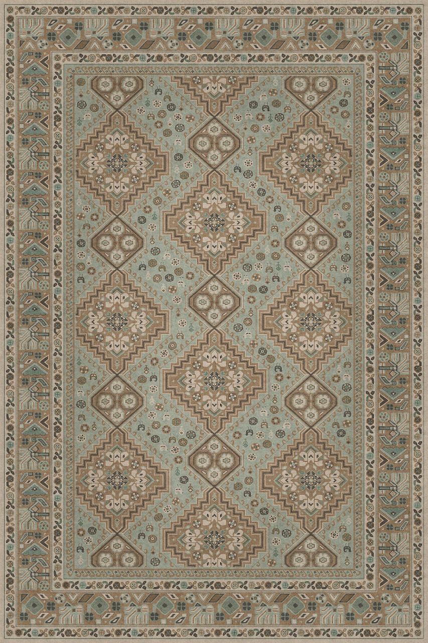 Biltmore Grand Estate The Observatory - vinyl floor cloth sizes 52x76, 72x108