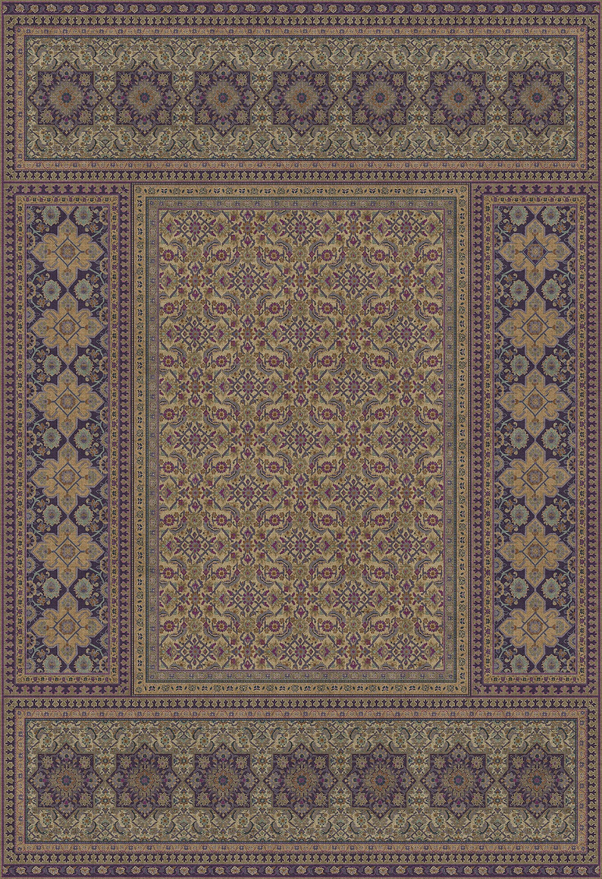 Biltmore Maison Tapis Avignon - vinyl floor cloth sizes 96x140, 120x175