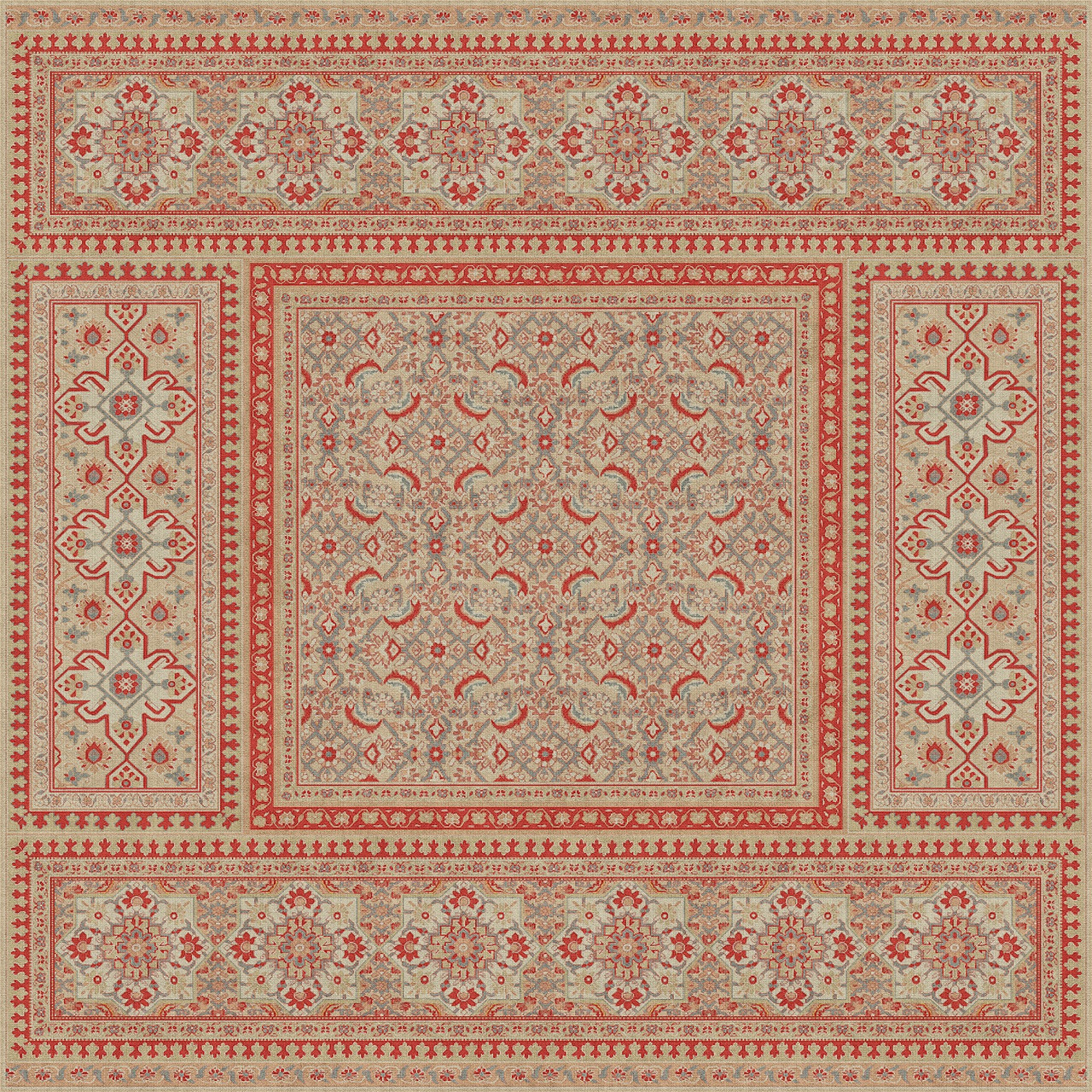 Biltmore Maison Tapis Azay Le Rideau - vinyl floor cloth size 84x84