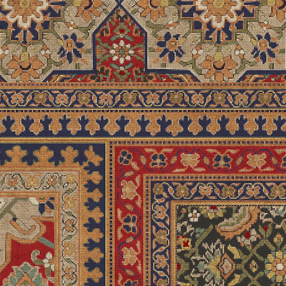 Biltmore Maison Tapis Ile de France - vinyl floor cloth detail