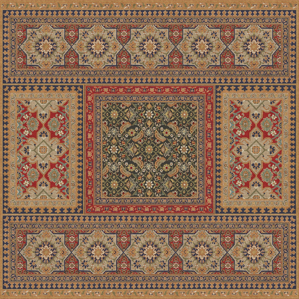Biltmore Maison Tapis Ile de France - vinyl floor cloth sizes 60x60, 72x72