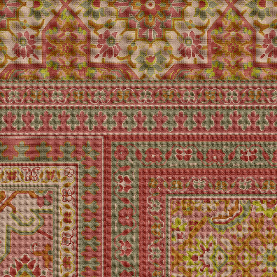 Biltmore Maison Tapis Provence - vinyl floor cloth detail