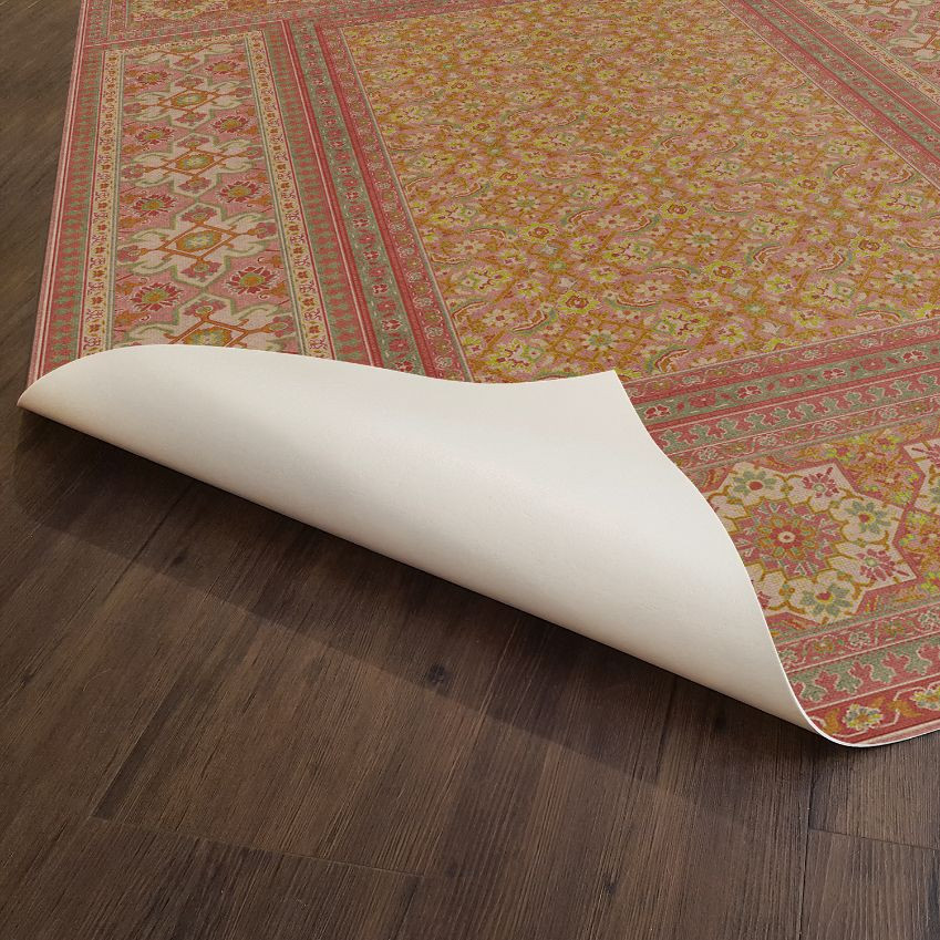 Biltmore Maison Tapis Provence - vinyl floor cloth underside 