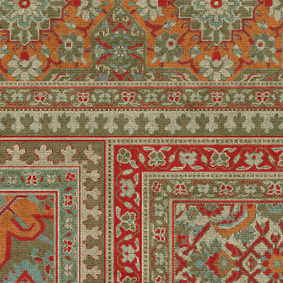 Biltmore Maison Tapis Roussillon - vinyl floor cloth detail