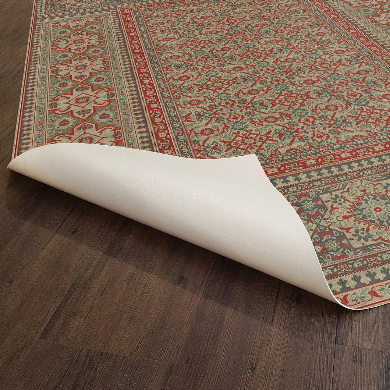 Biltmore Maison Tapis Villandry - vinyl floor cloth underside