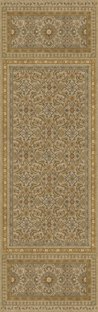 Biltmore Maison Tapis Villandry - vinyl floor cloth sizes 24x77, 36x115