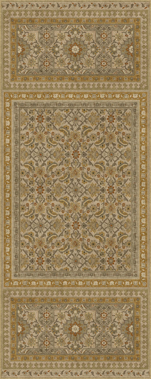 Biltmore Maison Tapis Villandry - vinyl floor cloth sizes 30x75, 36x90