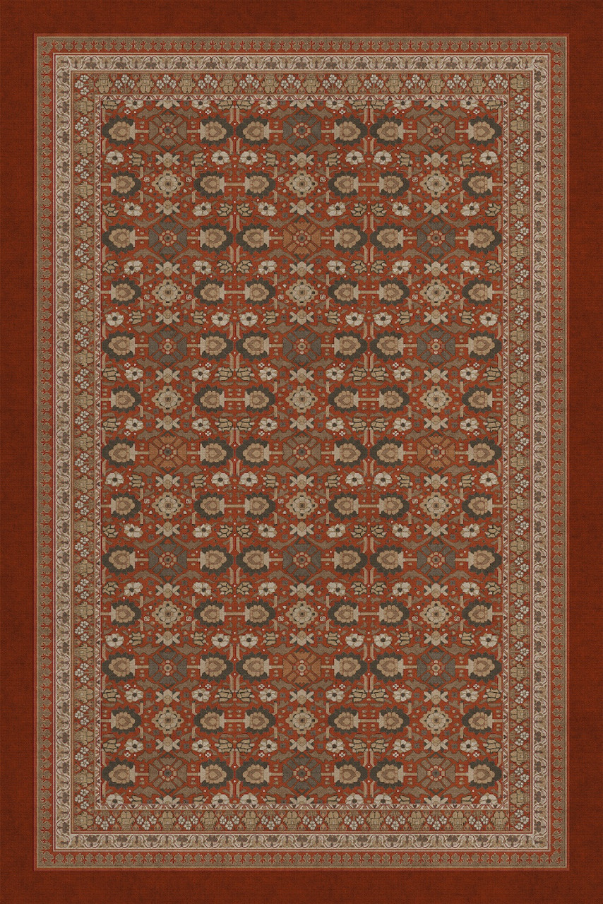 Biltmore Promenade A Global Journey - vinyl floor cloth sizes 52x76, 72x108