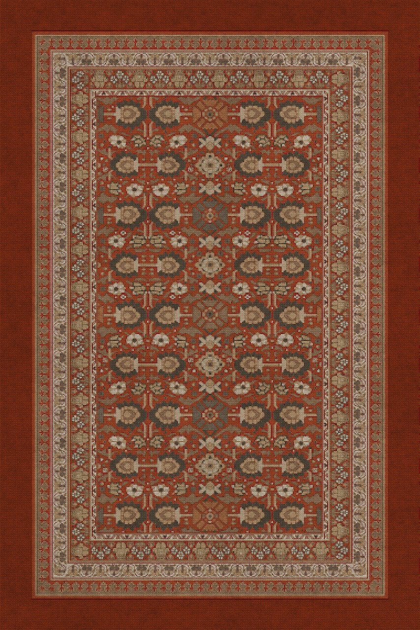 Biltmore Promenade A Global Journey - vinyl floor cloth sizes 20x30, 24x36, 30x44, 38x56