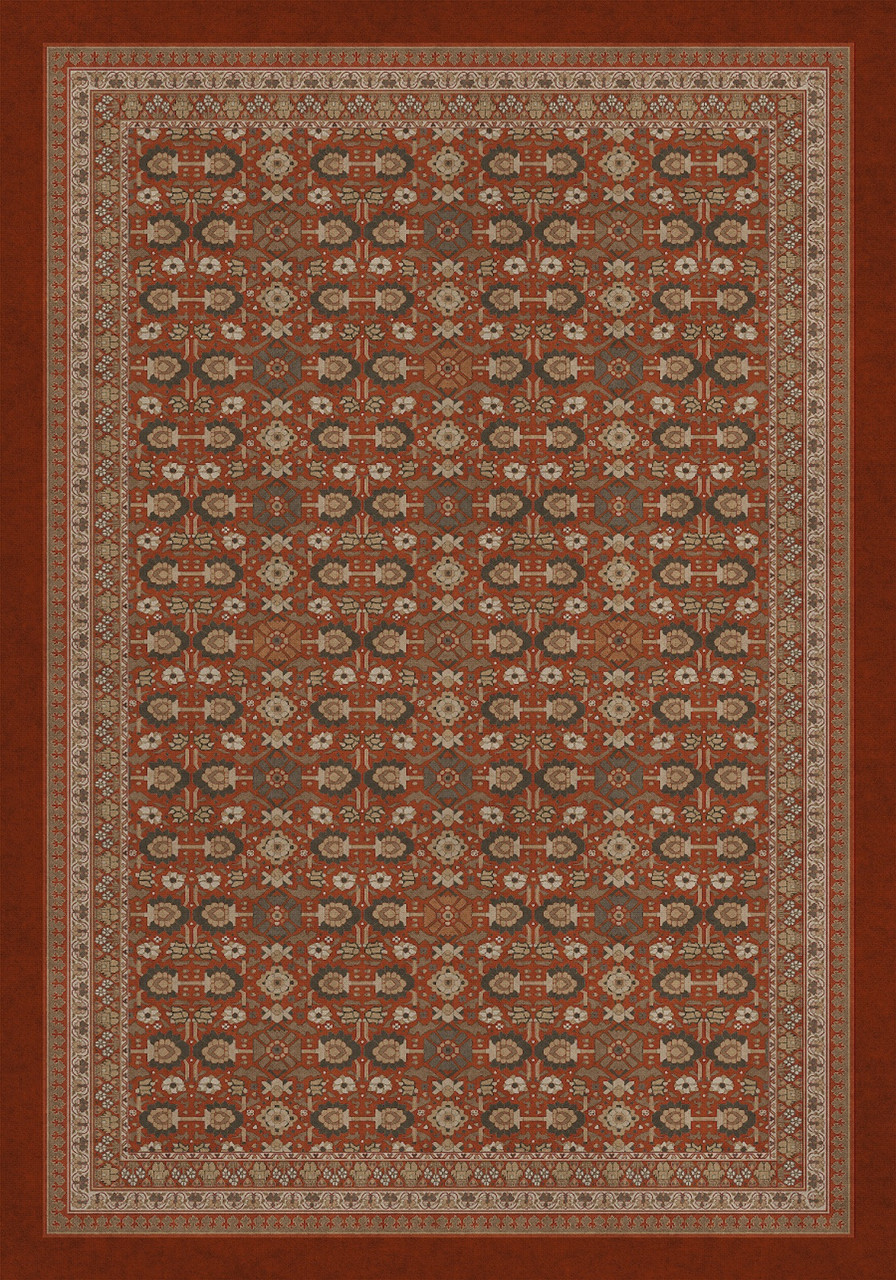 Biltmore Promenade A Global Journey - vinyl floor cloth size 84x120