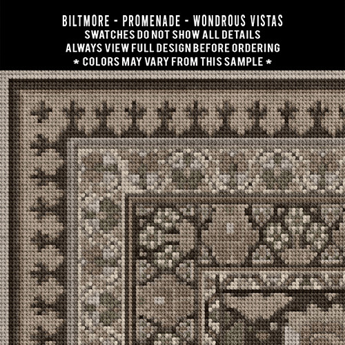 Swatches for Promenade - vinyl floor cloth