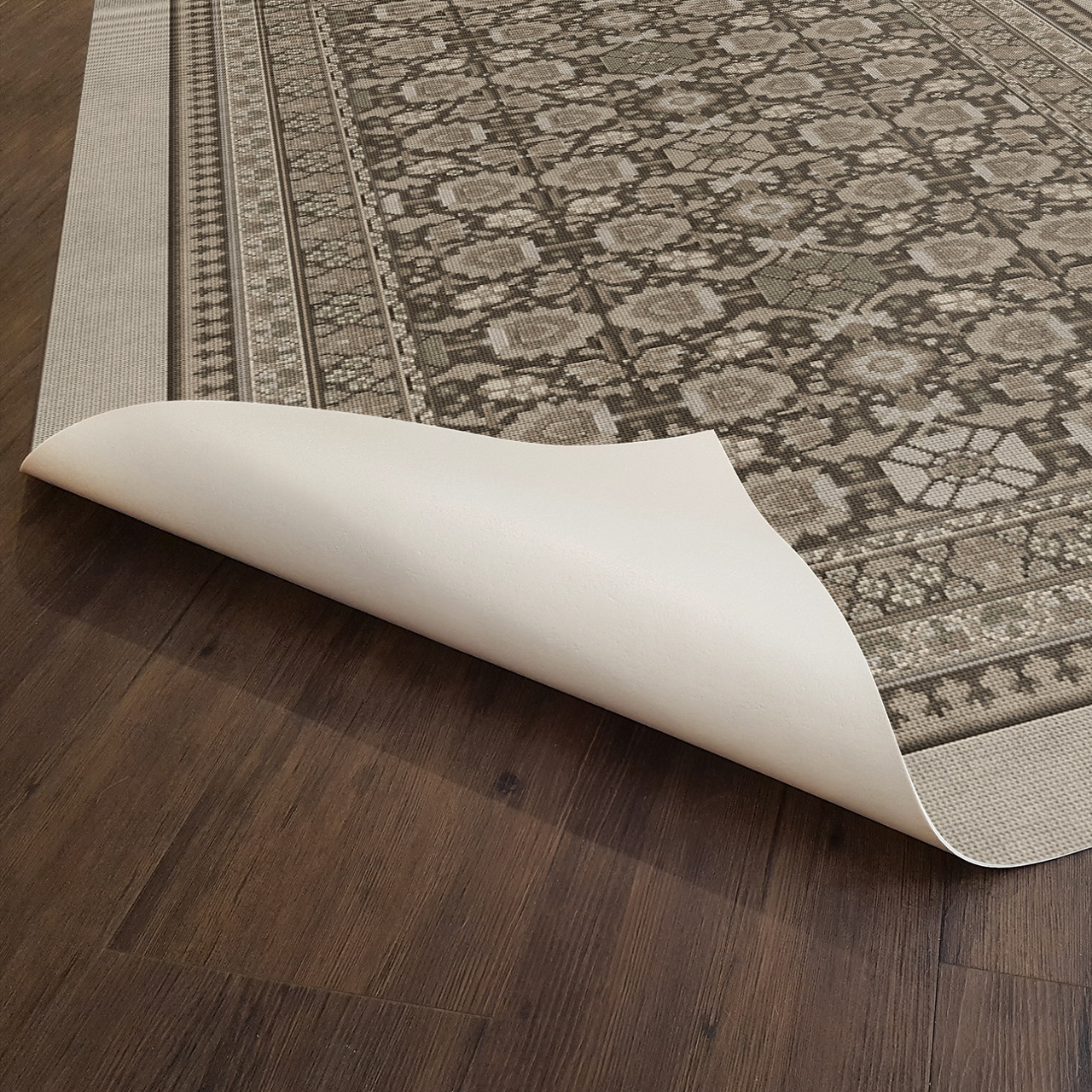 Promenade Wondrous Vistas - vinyl floor cloth underside 