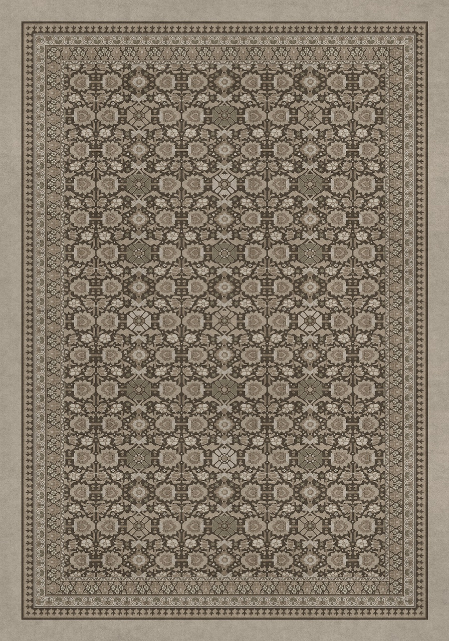 Promenade Wondrous Vistas - vinyl floor cloth size 84x120