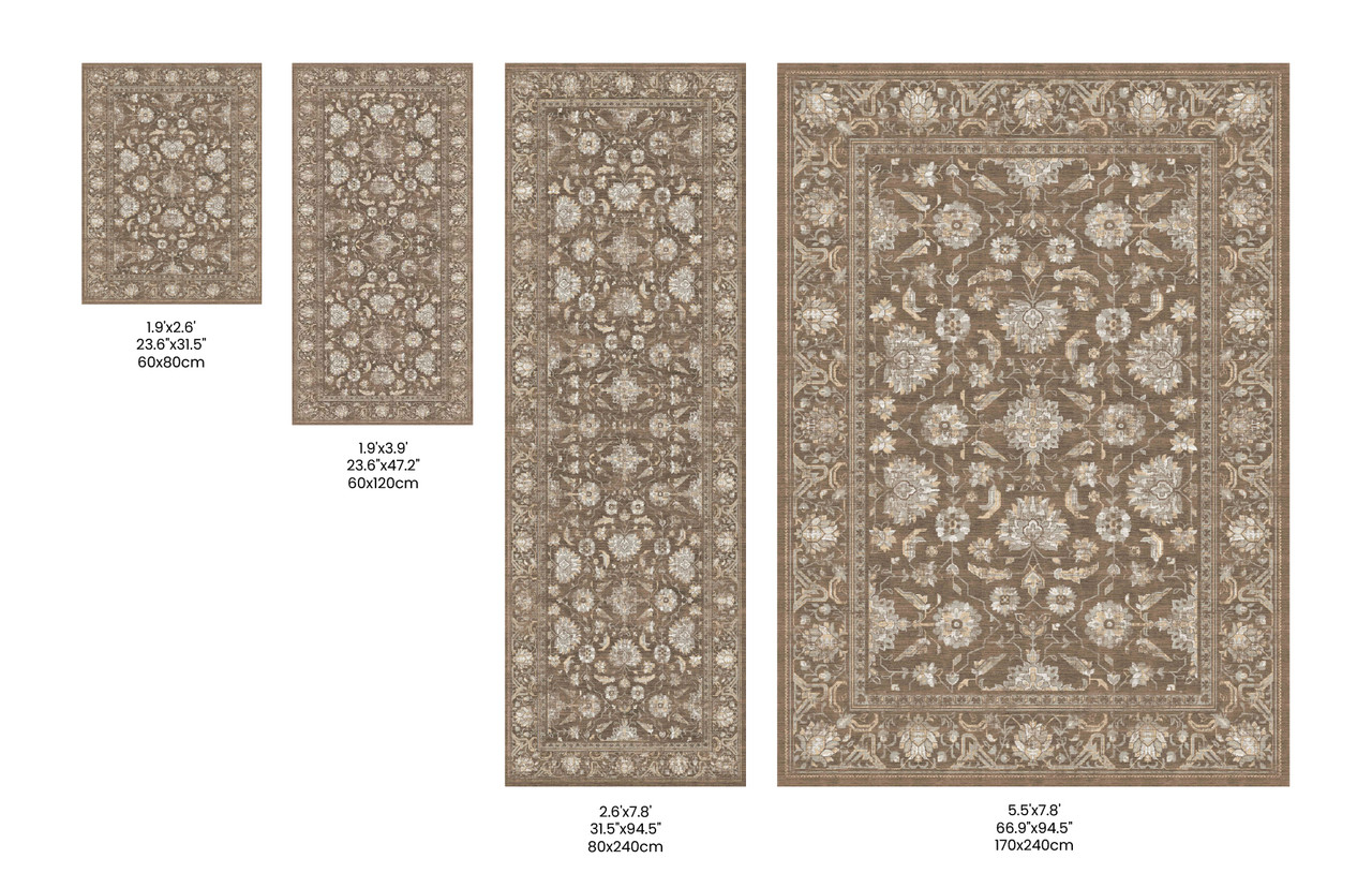 Bazaar_C vinyl floor mat rug