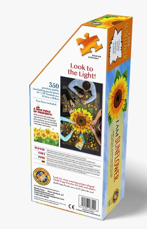 I Am Sunflower 350 piece puzzle