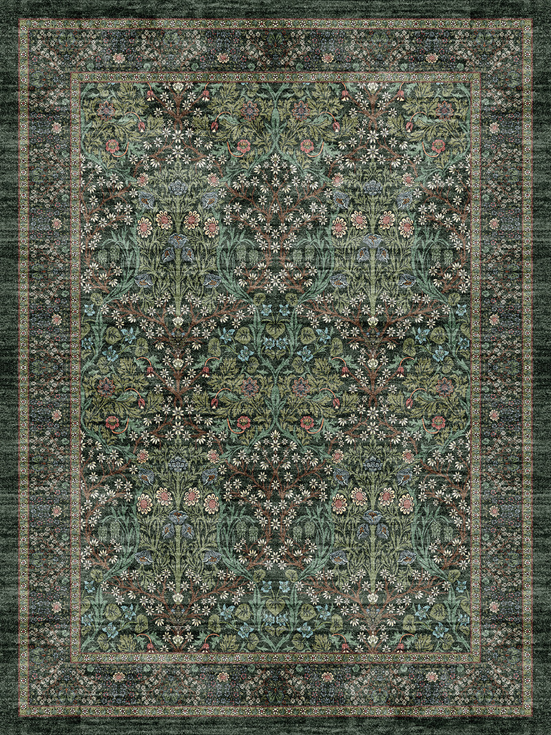 adama Sherwood_V vinyl floor mat rug