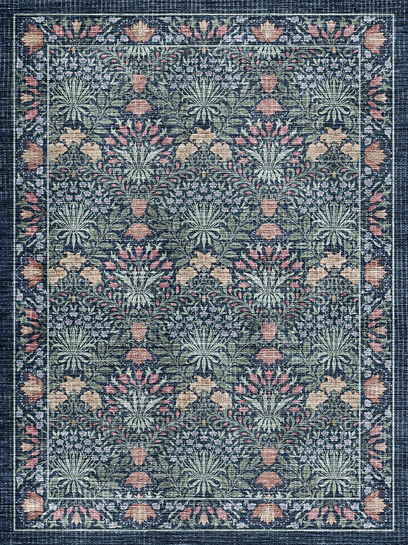 adama Merton_A vinyl floor mat rug